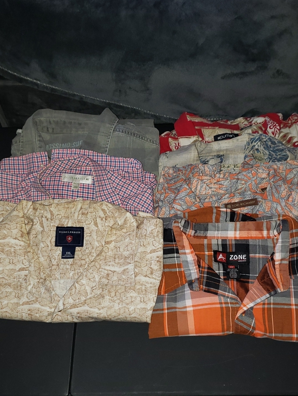 BUNDLE SEVEN (7) Men’s Short-Sleeve Shirts